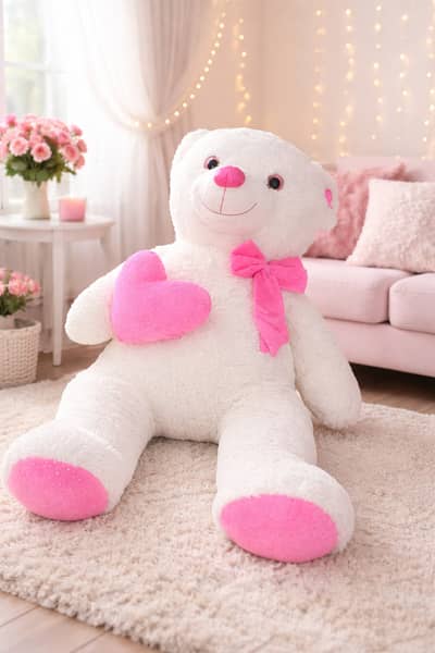 Giant 4Ft Tall Teddy Bear