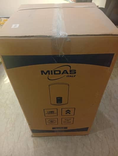 MIDAS Italy Digital Electric Water Geyser – Brand New Packed
