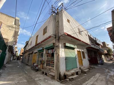 5 marla double story market house with shops