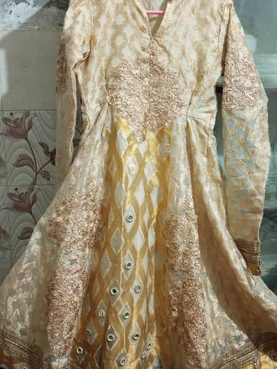 golden frock