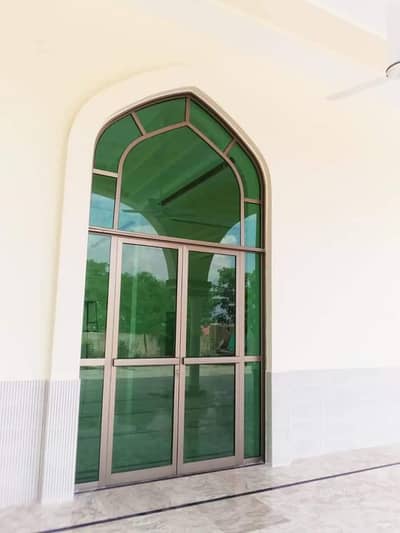 aluminum and glass work