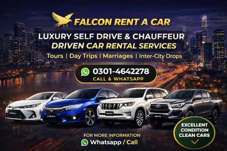 Rental | All Cars Are Available For Rent with driver