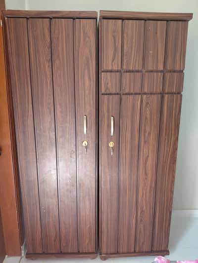 3 door wooden cupboard