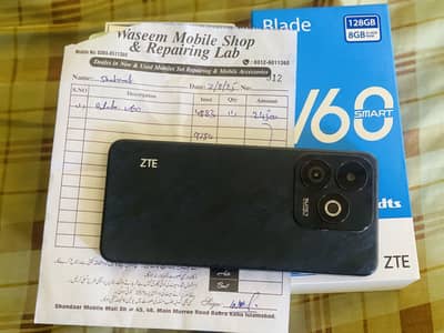 Zte V60 smart 8/128 8 maheena warranty