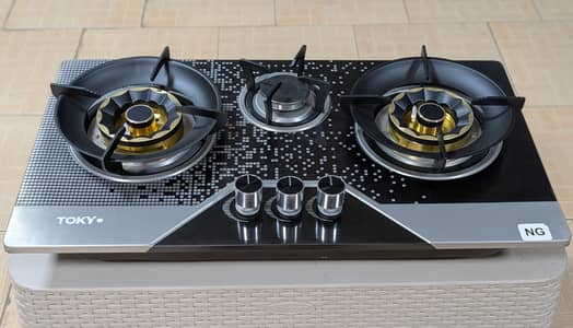 Tokyo Hob Steel Eps Black Burner Auto Ignition Stove Model 2025 Series