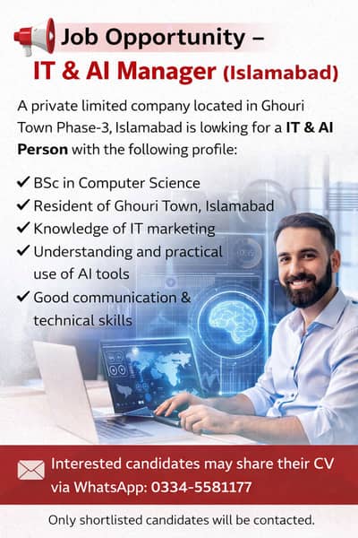 IT & AI Manager