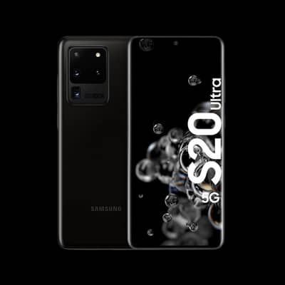 Samsung Mobile S20 Ultra 5g 12/128 two lines in display