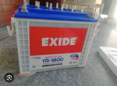 Exide Tall Tubular Batteries for Sale