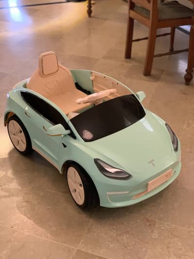 Kids toy car for sale (few hours used) electric, toys, new