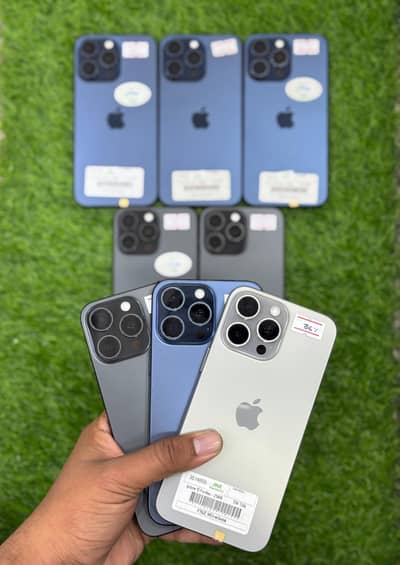 *_iPhone 15 Pro Max 256gb Official PTA Approved  LLA_*