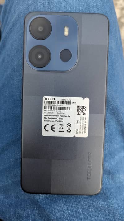 Tecno POP 7 (2+2 64 GB) All okay hai no repair no open