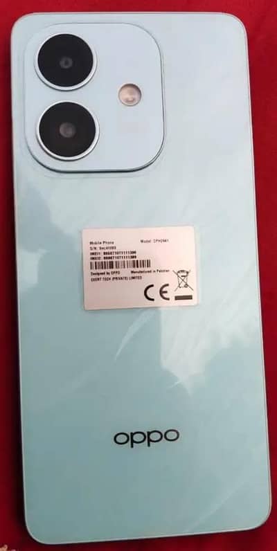 oppo a3x 4x64   condition 10x10