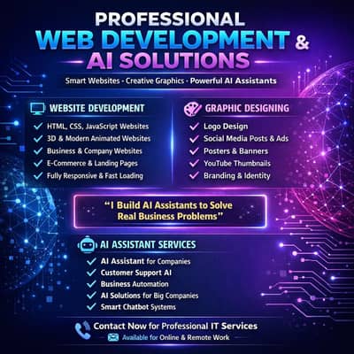 i am a professional web developer