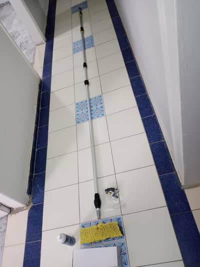 17ft Solar Panel Cleaning Brush with Viper & Shampoo