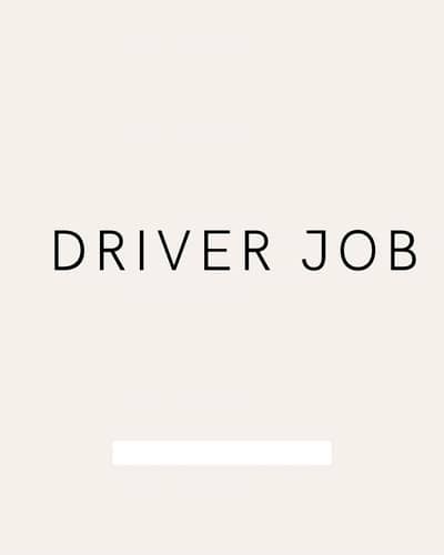 Driver Job