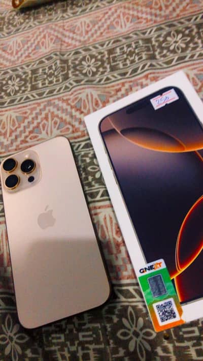 16 pro max pta approved 256 gb 100% health