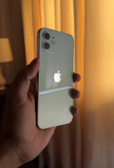 Iphone 12 watch pack 100% battery health 64GB green colour unique