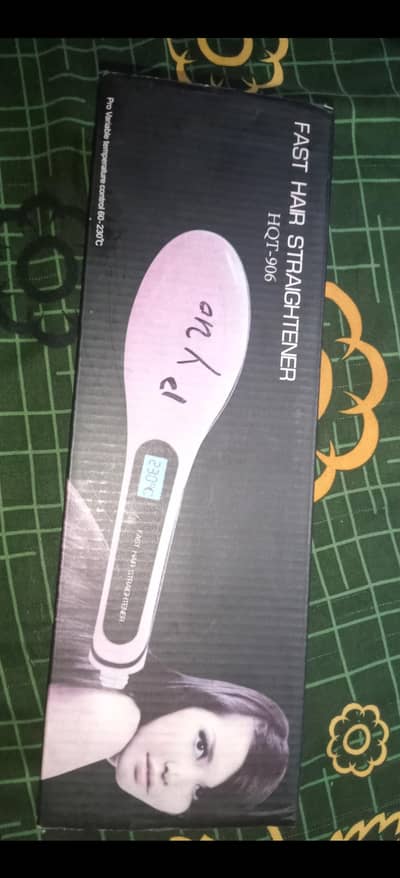 Hair Brush Straightener