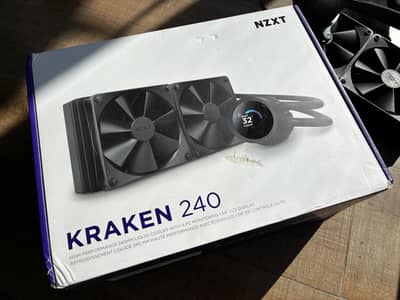 NZXT 240mm aio cooler water liquid cooling gaming pc am5