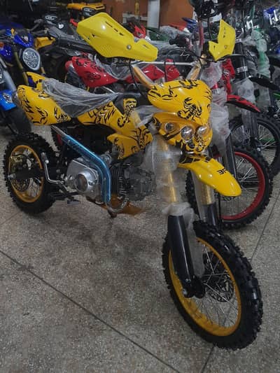 49cc dert bike Atv self and kick fuel delivery all Pakistan