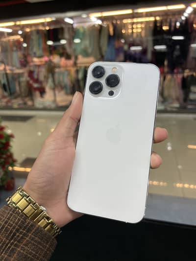 Iphone 13 pro max 128 gb jv waterpack Exchange with iphone