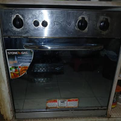 Stove Gas Oven Fully Functional Used
