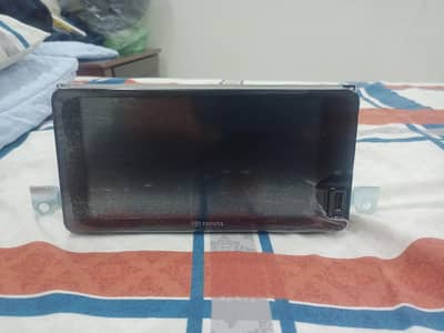 Toyota Corolla GLI 2026 OEM multimedia headset with radio fascia panel