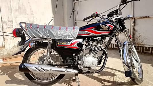 HONDA CG 125  (2024)  NUMBER PLATES AVAILABLE