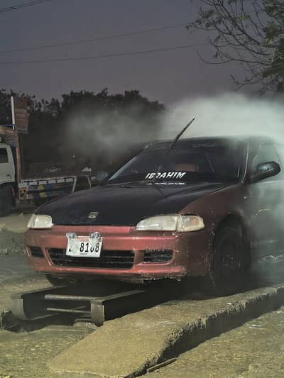 Honda Civic 1995(Dolphin)-Well Maintained | AC On | Soundless Engine