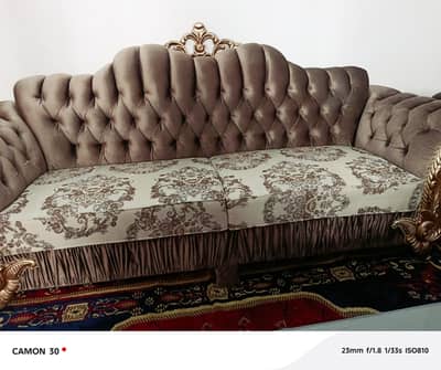 5 Seater Sofa - Wooden Sofa - Sofa Set - Luxury Sofa - Sofa For Sale