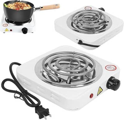 8 PCs Portable electric hote plate versatile Cooking solution