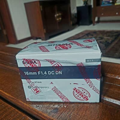 Sigma 16 mm F /1.4 Sony