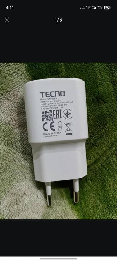 tecno original adopter  03254063430