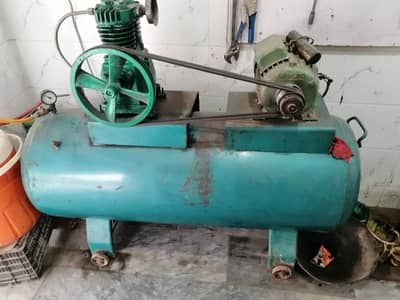 Compressor 500 Pound Goldan Company Pump Dabal Pistan 2hm Motar All Ok