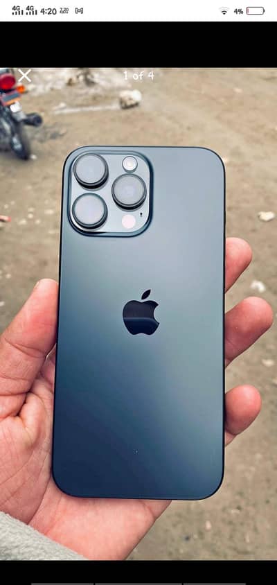 16 pro max bypass 100 BH black colour 256 GB waterpack