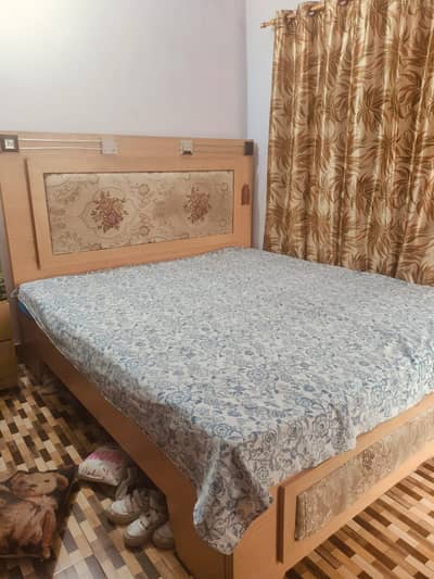 King Bed, Dressing Table, Two Side Tables - 4 year used only