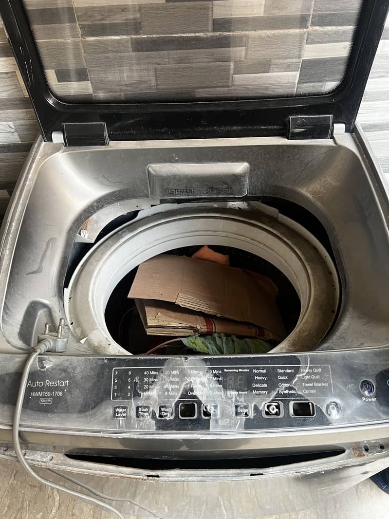 Haier automatic machine 1