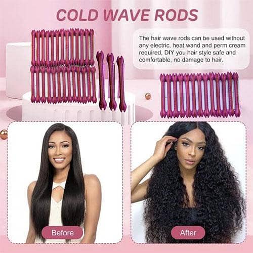 26Pcs Hair Perming Roller Pins, Durable Set for Perfect Curls and Perm Styles