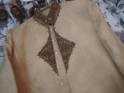 sherwani with shoes and turbon for sale