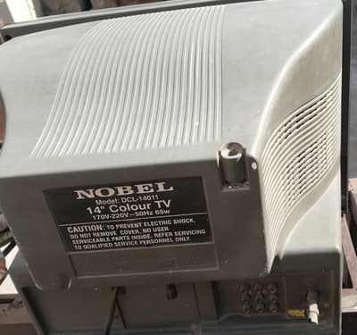 Nobel brand new tv slightly use  with tv trolly