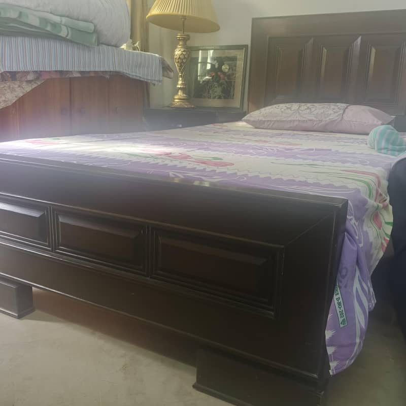 single beds n side table 3