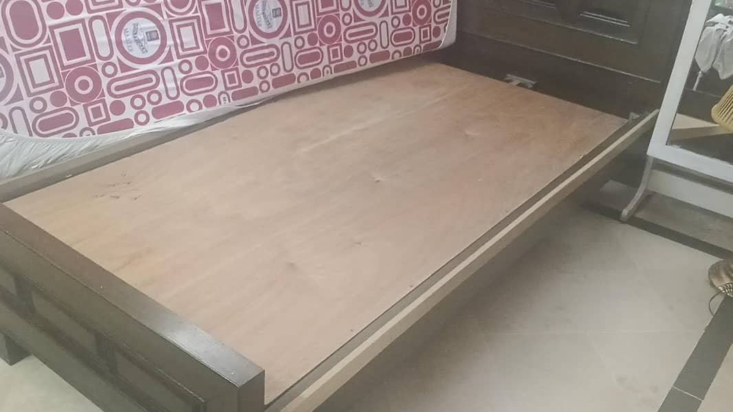 single beds n side table 6