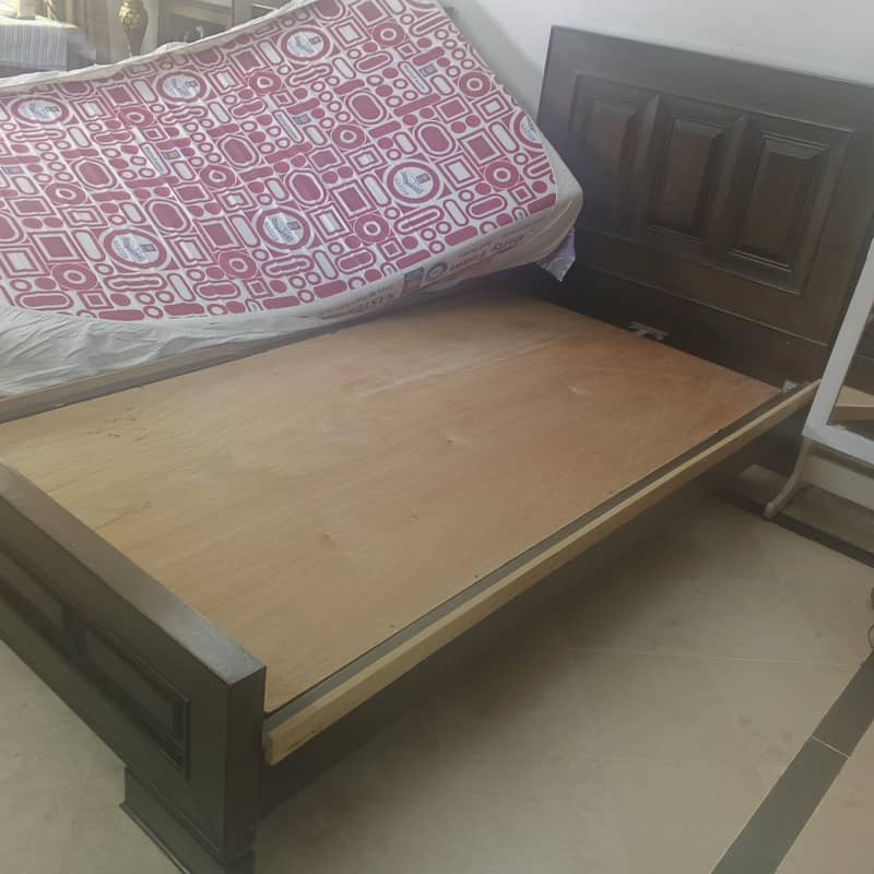 single beds n side table 7