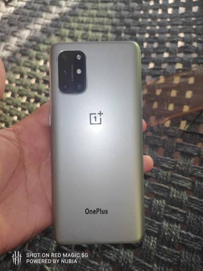 One plus 8t 12+12 / 256 GB PTA APPROVED