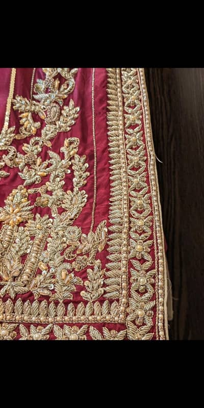 wedding wear shalwar qameez with dupatta