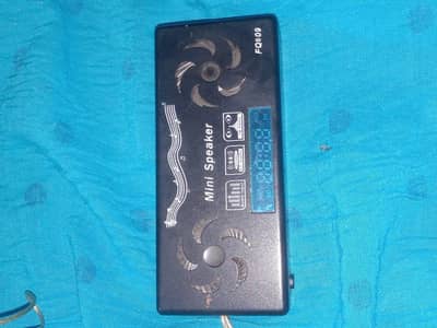 mini digital a speaker black color