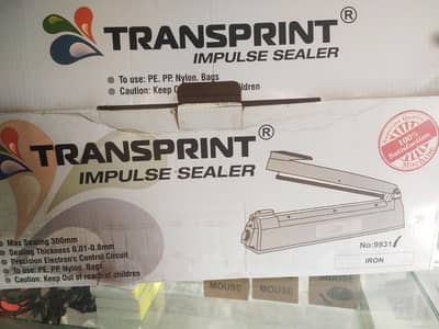 Impulse Sealer 300mm – Plastic Bag Sealing Machine – New Packing