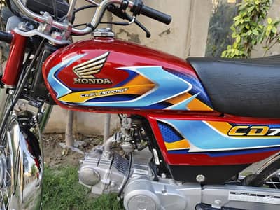 honda cd70 low mileage.