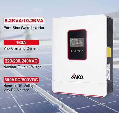 SAKO 8.2KW HYBRID INVERTER 3 YEARS WARRANTY
