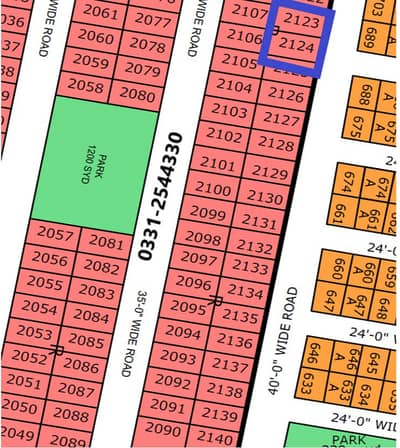 BEST LOCATION OF PLOT SALE IN SUPERIOR-II NORTH TOWN RESIDENCY PHASE-01